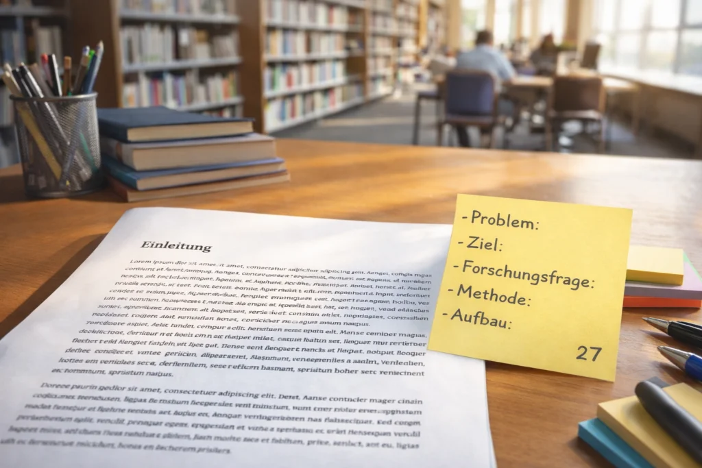 Einleitung der Diplomarbeit: Beispiel, Struktur und typische Fehler